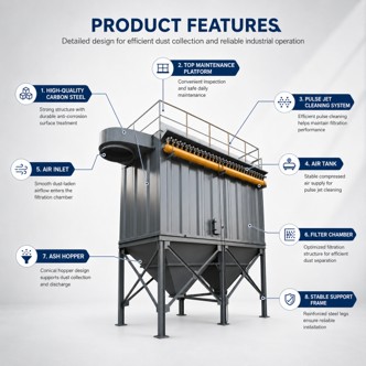 Industrial dust collector