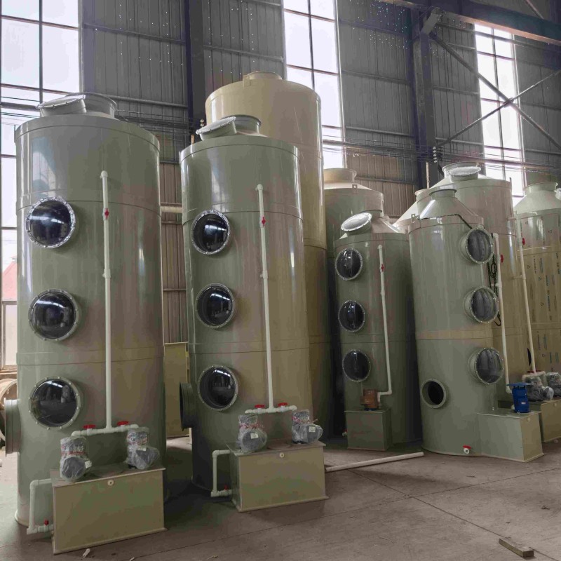 PP Wet Scrubber Tower for Corrosive Gas and Chemical Fume
