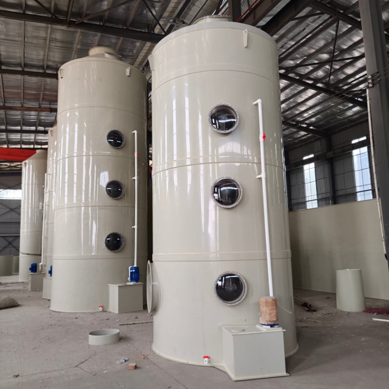 FRP Wet Scrubber System for Industrial Exhaust Gas Treatment