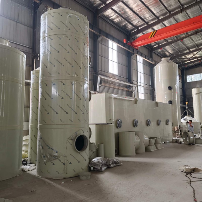 Acid Mist Scrubber for Sulfuric Hydrochloric and Nitric Acid Fumes