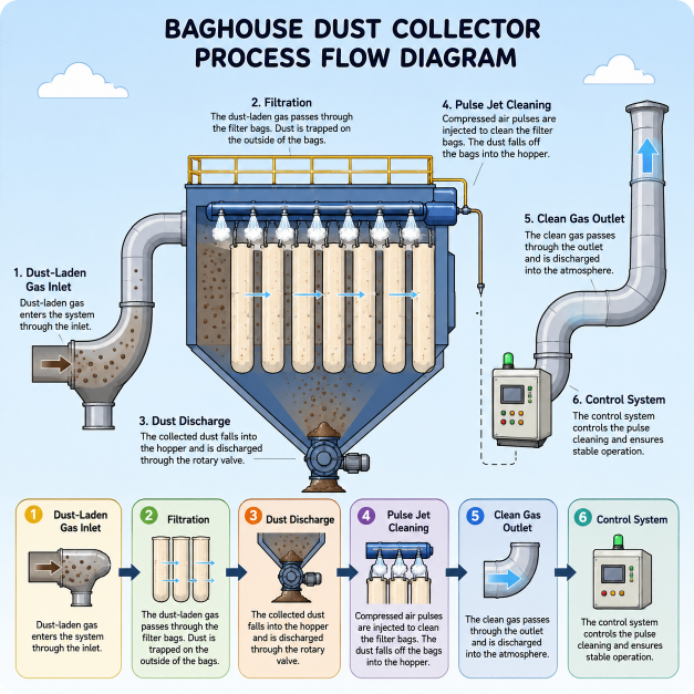 Woodworking Dust Collector for Furniture Factory and Sawmillr