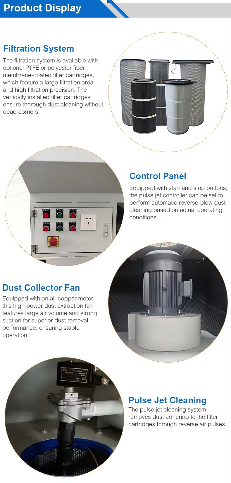 Industrial Downdraft Table for Grinding Dust Extraction Industrial Downdraft Table for Grinding Dust Extraction