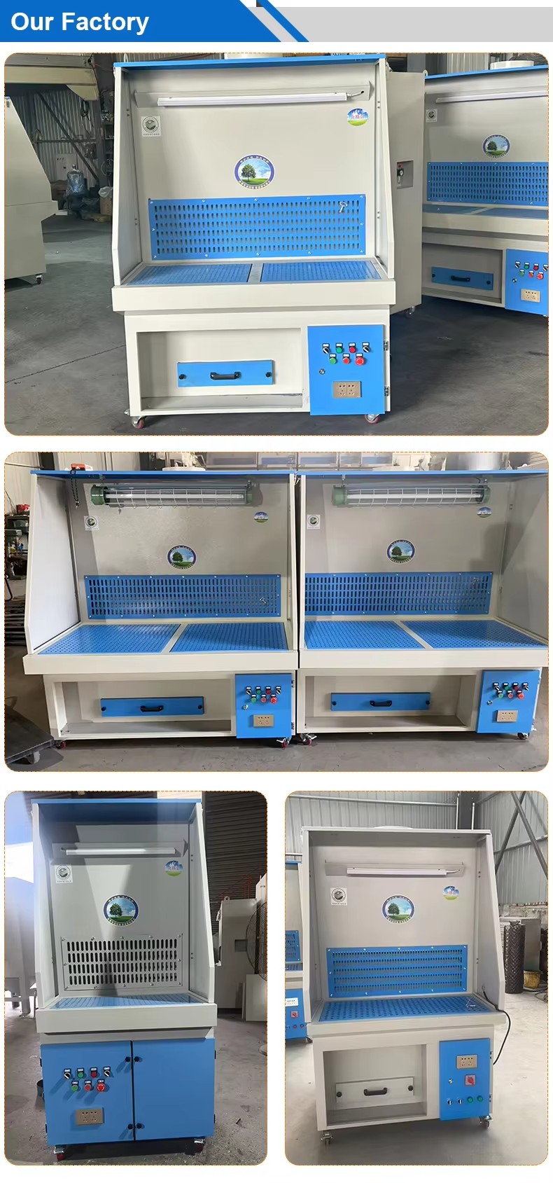 Industrial Downdraft Table for Grinding Dust Extraction Industrial Downdraft Table for Grinding Dust Extraction