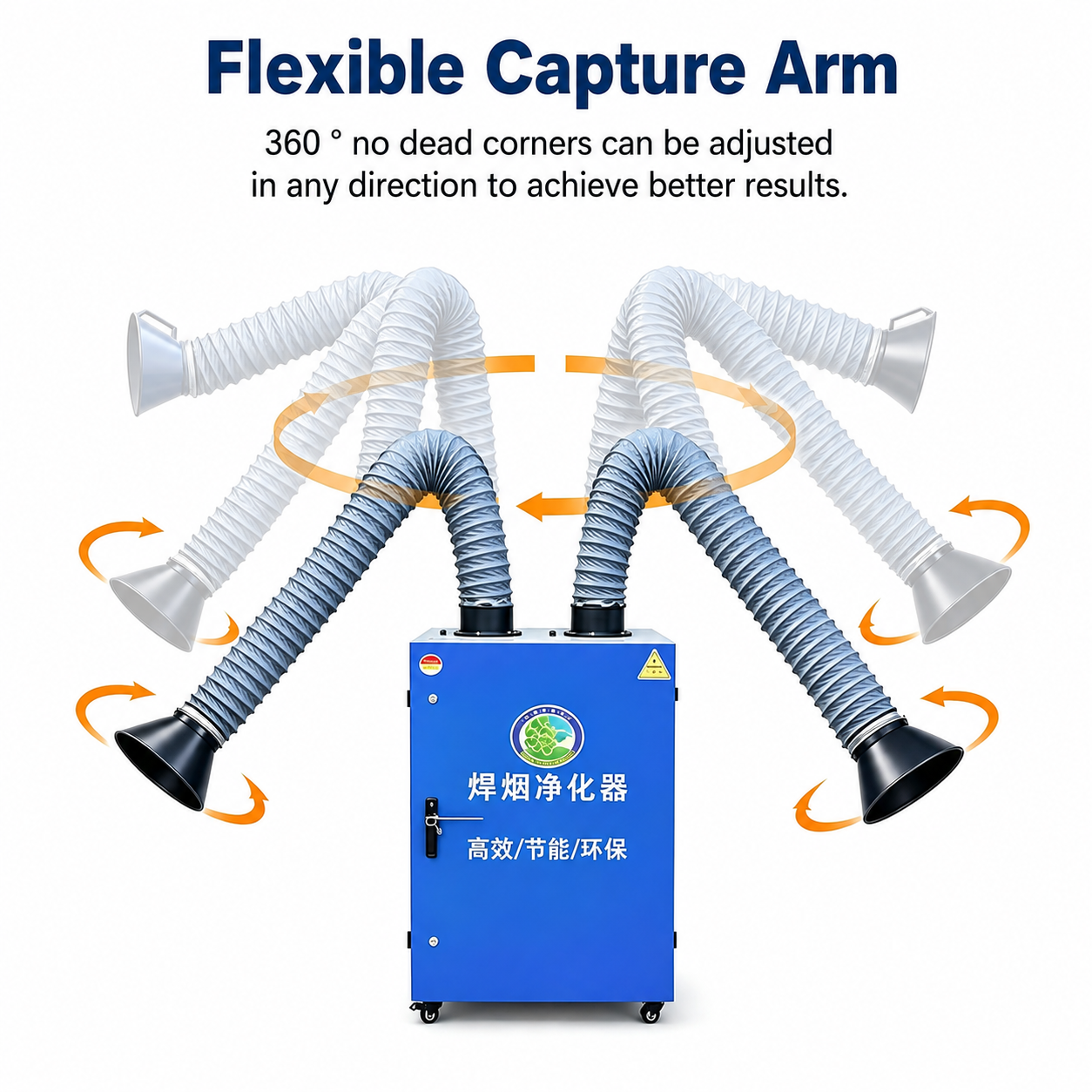 Industrial Welding Fume Extractor with Cartridge Filter Industrial Welding Fume Extractor with Cartridge Filter