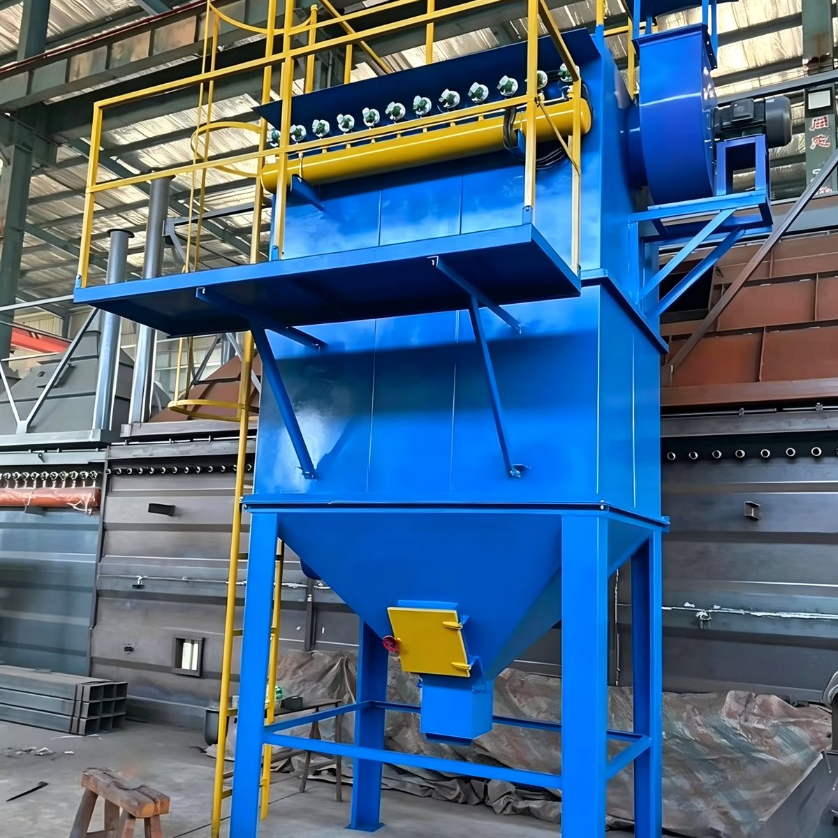 Coal boiler baghouse dust collector system Coal boiler baghouse dust collector system